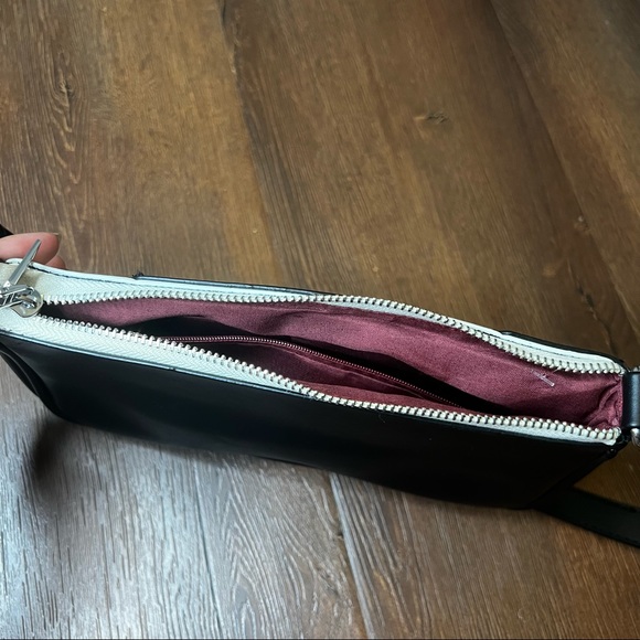 Black and white Cow print hand bag shoulder bag - Picture 3 of 3